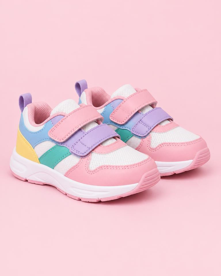Rainbow Velcro Sneakers