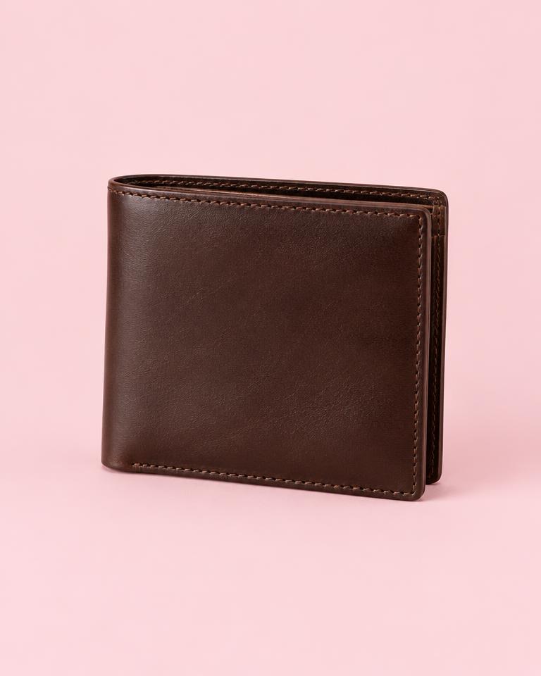 Genuine Leather Bifold Wallet