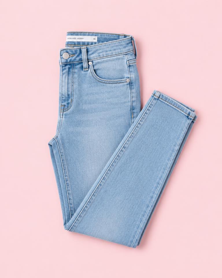 High-Rise Skinny Jeans