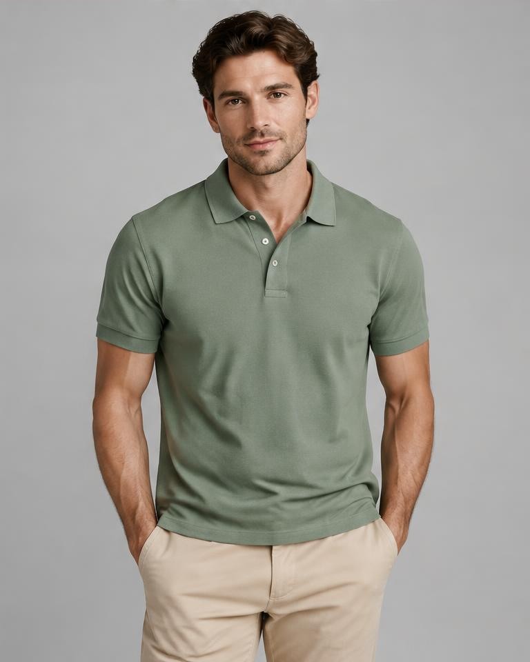 Essential Slim Fit Cotton Polo